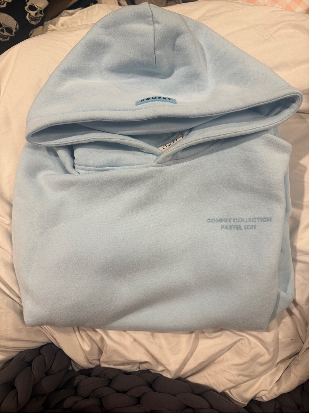 Comfrt Pastel Collection Baby Blue XL Hoodie L Sweatpants - Picture 5 of 5